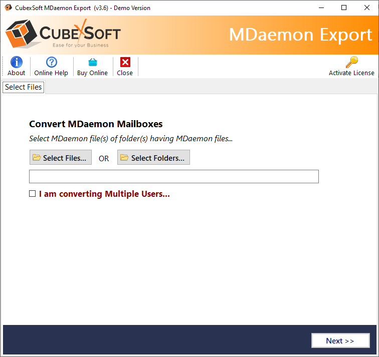 SpecyTech MDaemon Migrator Tool screenshot